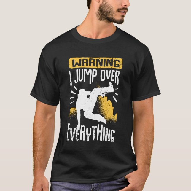 Camiseta Gracioso regalo Freerunner Parkour Traceur (Anverso)