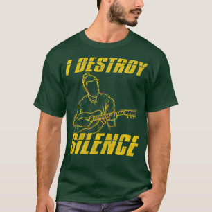 Camiseta Gracioso regalo Guitariano Música Amante de la Gui