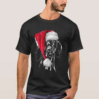 Camiseta Gracioso regalo húngaro de Vizsla Santa Dog para C
