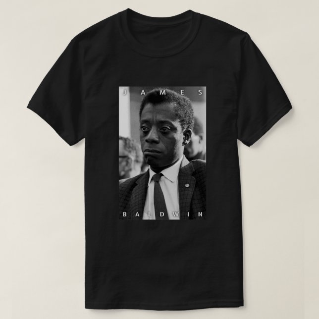 Camiseta Gracioso regalo James Baldwin Cute Gráficos Regalo (Diseño del anverso)