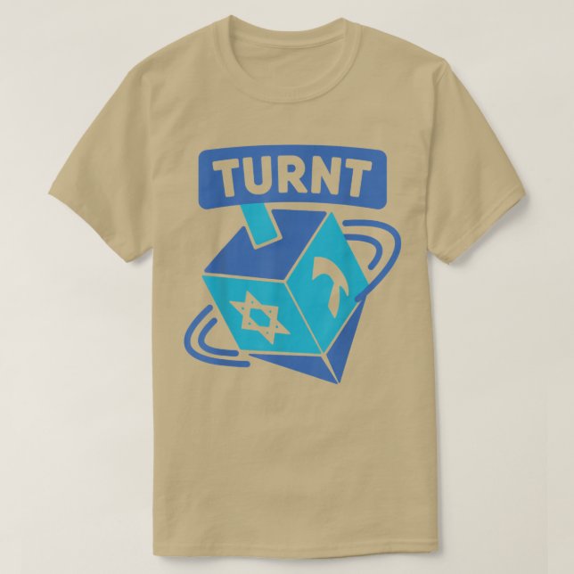 Camiseta Gracioso regalo judío Dreidel Hanukkah  (Diseño del anverso)