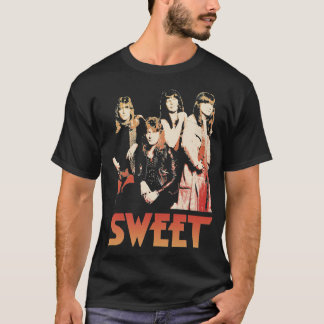 Camiseta Gracioso Regalo La Banda Dulce El Ventilador Clási