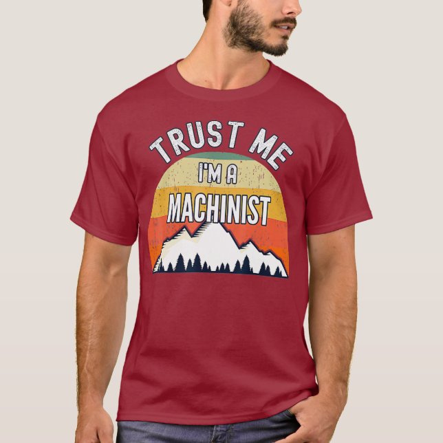 Camiseta Gracioso regalo machista, créanme machista (Anverso)