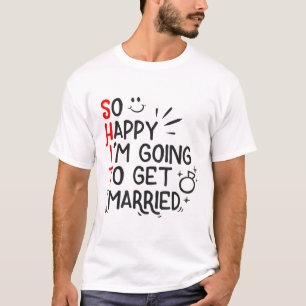 Camiseta Gracioso regalo matrimonial Boda graciosa Groom Br