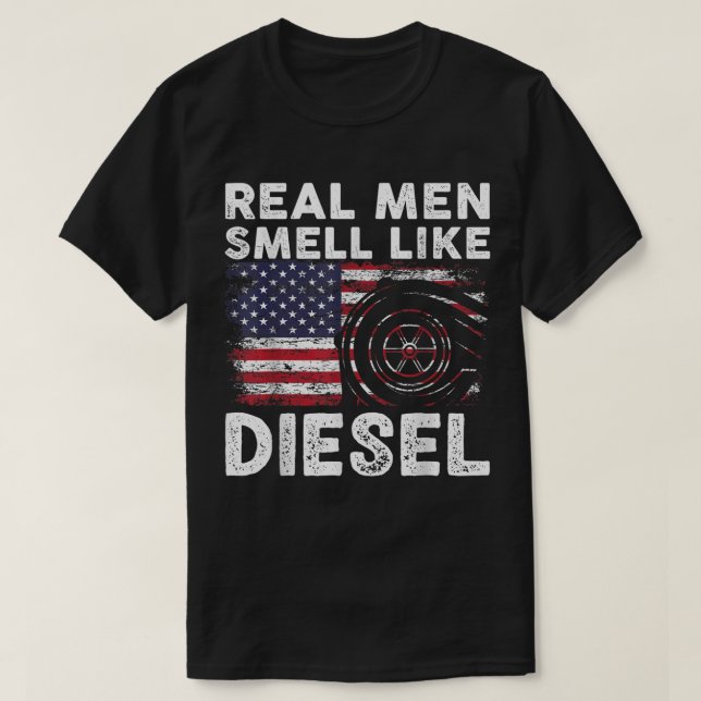 Camiseta Gracioso regalo mecánico de diesel, los hombres de (Diseño del anverso)