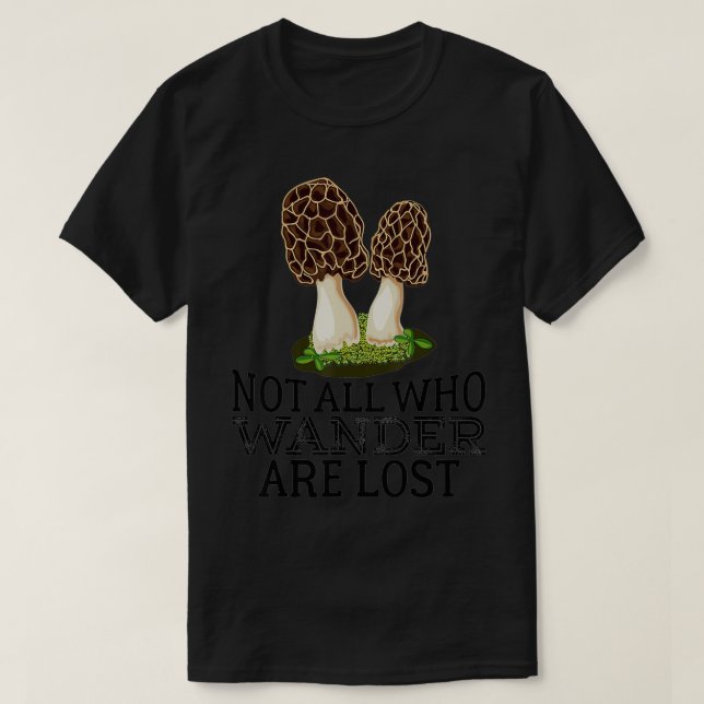 Camiseta Gracioso regalo Morel Mushroom Foraging Mushroom H (Diseño del anverso)