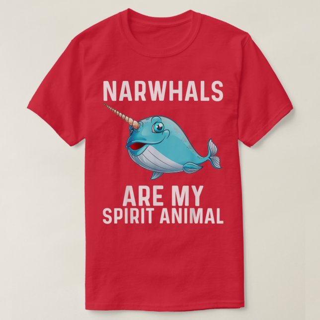 Camiseta Gracioso Regalo Narwhal Para Hombres Mujeres Pesca (Diseño del anverso)