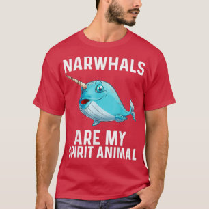 Camiseta Gracioso Regalo Narwhal Para Hombres Mujeres Pesca