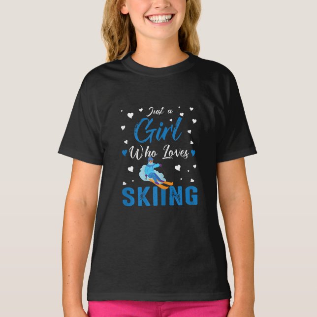 Camiseta Gracioso regalo para deportes de invierno sólo un  (Anverso)