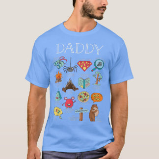 Camiseta Gracioso Regalo Para El Día Del Padre Tee Daddy Mi