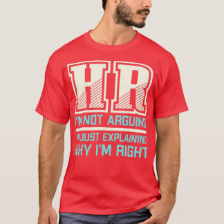 Camiseta Gracioso Regalo Para El Trabajador De Recursos Hum