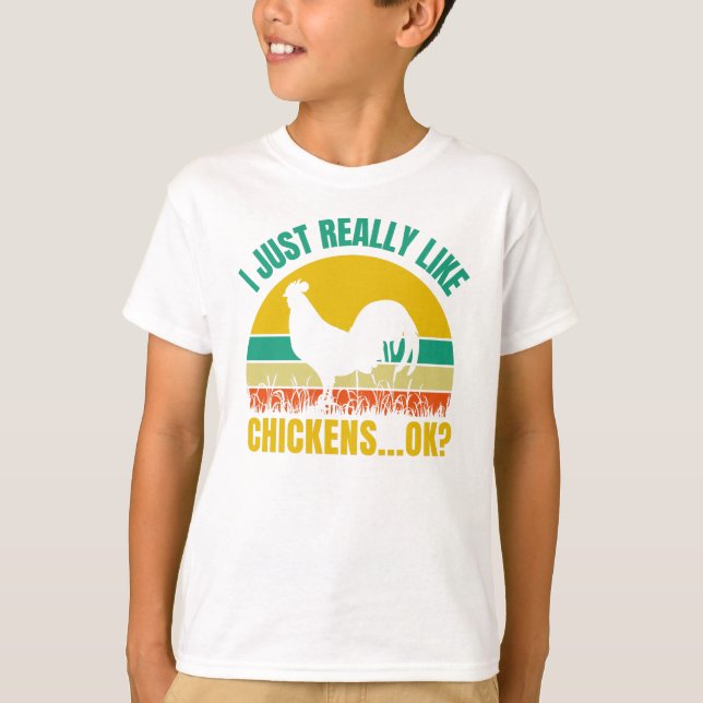 Camiseta Gracioso regalo para los amantes del pollo Mascota (Anverso)