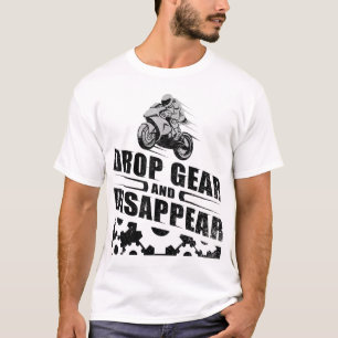 Camiseta Gracioso Regalo Para Motociclistas M