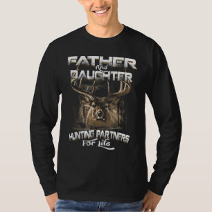 Camiseta Gracioso regalo para padres y socios de caza de hi