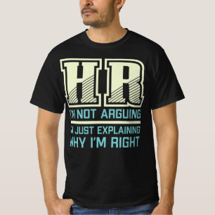 Camiseta Gracioso regalo para persona de Recursos Humanos  