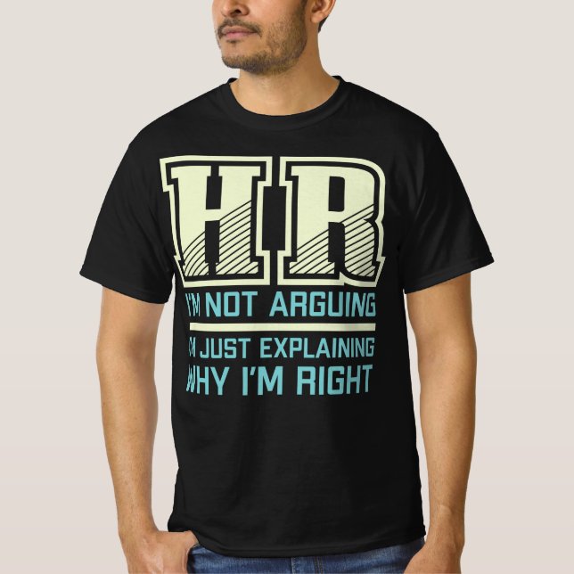 Camiseta Gracioso regalo para persona de Recursos Humanos | (Anverso)