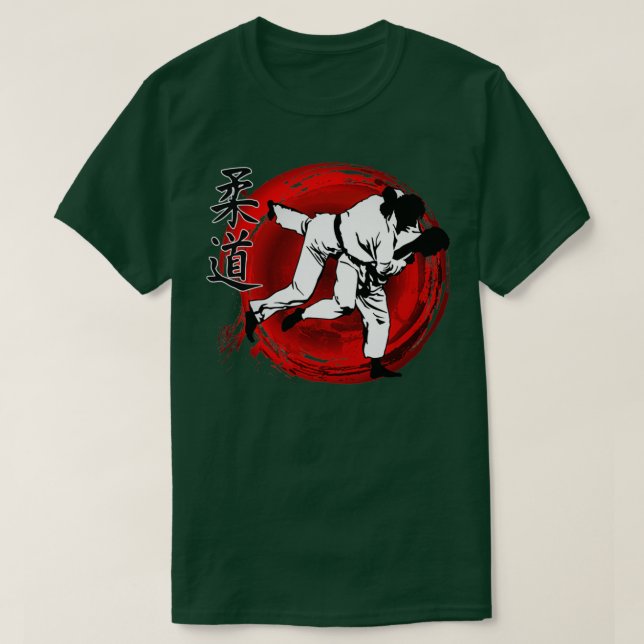 Camiseta Gracioso Regalo Para Samurai Judo (Diseño del anverso)