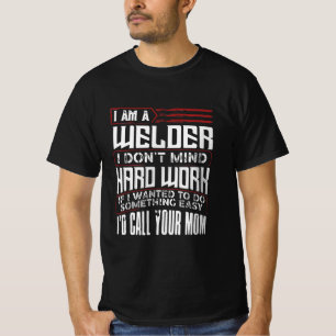 Camiseta Gracioso Regalo Para Soldado   Regalo de Welder Da