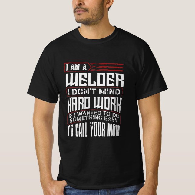 Camiseta Gracioso Regalo Para Soldado | Regalo de Welder Da (Anverso)