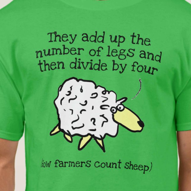 Camiseta Gracioso regalo para un agricultor de ovejas - Dis (Subido por el creador)