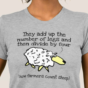 Camiseta Gracioso regalo para un agricultor de ovejas - Dis