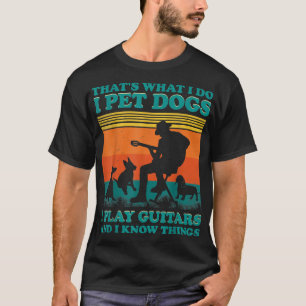Camiseta Gracioso Regalo Que Es Lo Que Hago Mascota Perros