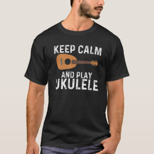 Camiseta Gracioso Regalo Ukulele Para Hombres Mujeres Instr