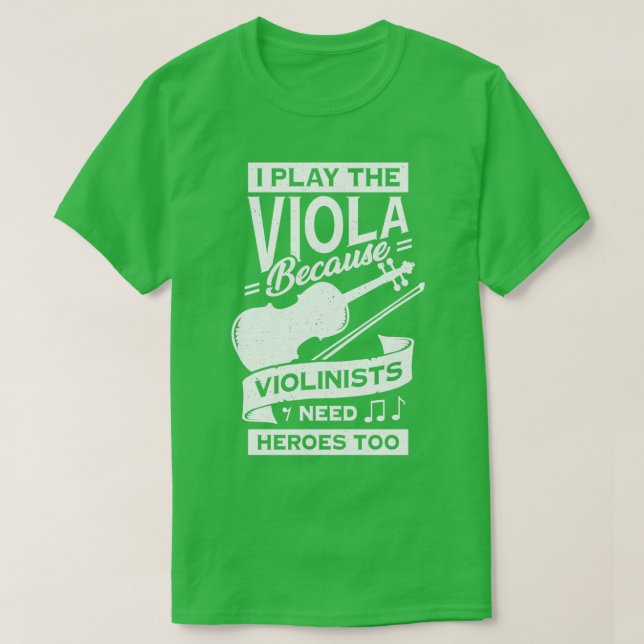 Camiseta Gracioso regalo violista de instrumentos del repro (Diseño del anverso)