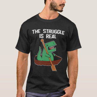 Camiseta Gracioso Remando A Niños Deportivos De Agua Cuidan
