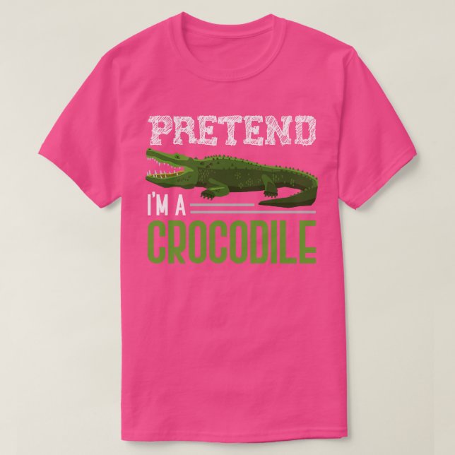Camiseta Gracioso reptil Lover Gift Crocodile (Diseño del anverso)