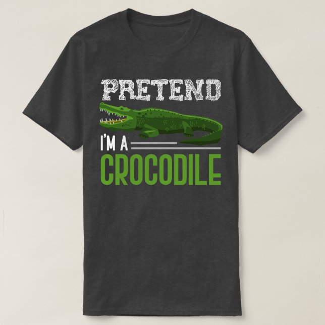 Camiseta Gracioso reptil Lover Gift Crocodile (Diseño del anverso)