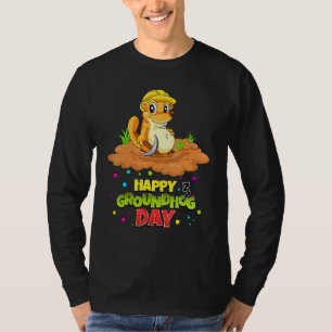 Camiseta Gracioso Respeto Al Día De La Groundhog