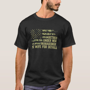 Camiseta Gracioso Retiro Hombres Retirados Papá Retirando F