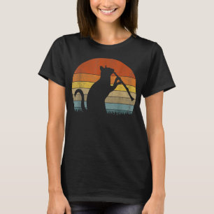 Camiseta Gracioso retro de músico del jugador del Clarinet