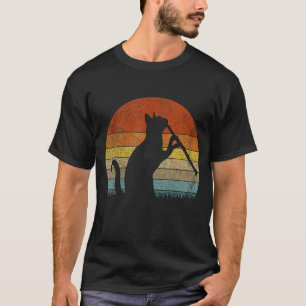 Camiseta Gracioso retro de músico del jugador del Clarinet 