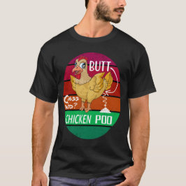 Camiseta Gracioso retro de pollo pero adivina quién pollito