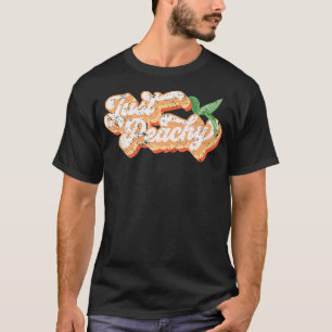 Camiseta Gracioso retro peachy años 70 Georgia Peaches Summ