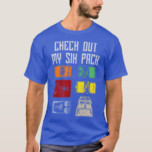 Camiseta Gracioso Revisa Mi Música De Seis Pedales De Guita