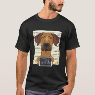 Camiseta Gracioso Rhodesian Ridgeback Dad I Ridgebac Rhodes