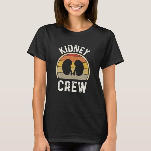 Camiseta Gracioso Riñón Cosas Nefrología Equipo de Enfermer (Anverso)