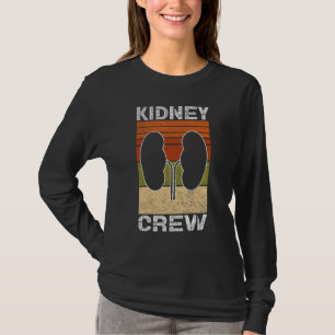 Camiseta Gracioso Riñón Cosas Nefrología Equipo de Enfermer