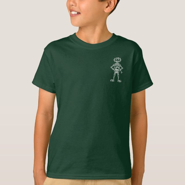 Camiseta Gracioso Robot (Anverso)