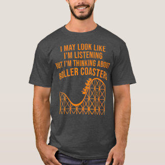 Camiseta Gracioso Roller Coaster Gift Cute diversion Park L
