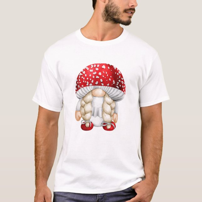 Camiseta Gracioso Ropa De Gnome Para La Abuela Toadstool Co (Anverso)
