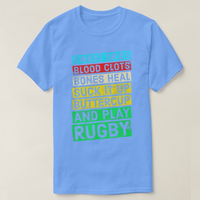 Camiseta Gracioso Rugby Cita Play Rugby (Diseño del anverso)