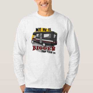 Camiseta Gracioso RV Camping L/S Shirt