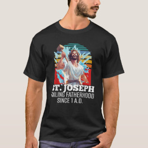 Camiseta Gracioso San José Padre Católico Y Trabajador