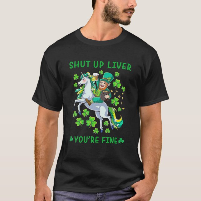 Camiseta Gracioso San Patrick's Day St Patrick Regalos Fies (Anverso)