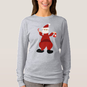 Camiseta Gracioso Santa Claus