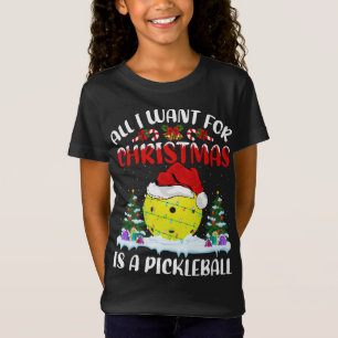 Camiseta Gracioso Santa Hat Todo Lo Que Quiero De Los Navid